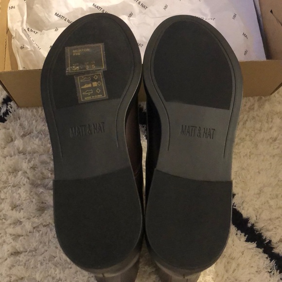 🆕 NIB Matt & Nat Morton Vegan Combat boots - Picture 6 of 7